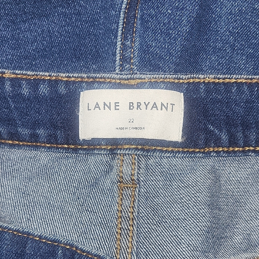 Lane Bryant Indigo Denim Jeans 22 - Picture 4 of 8